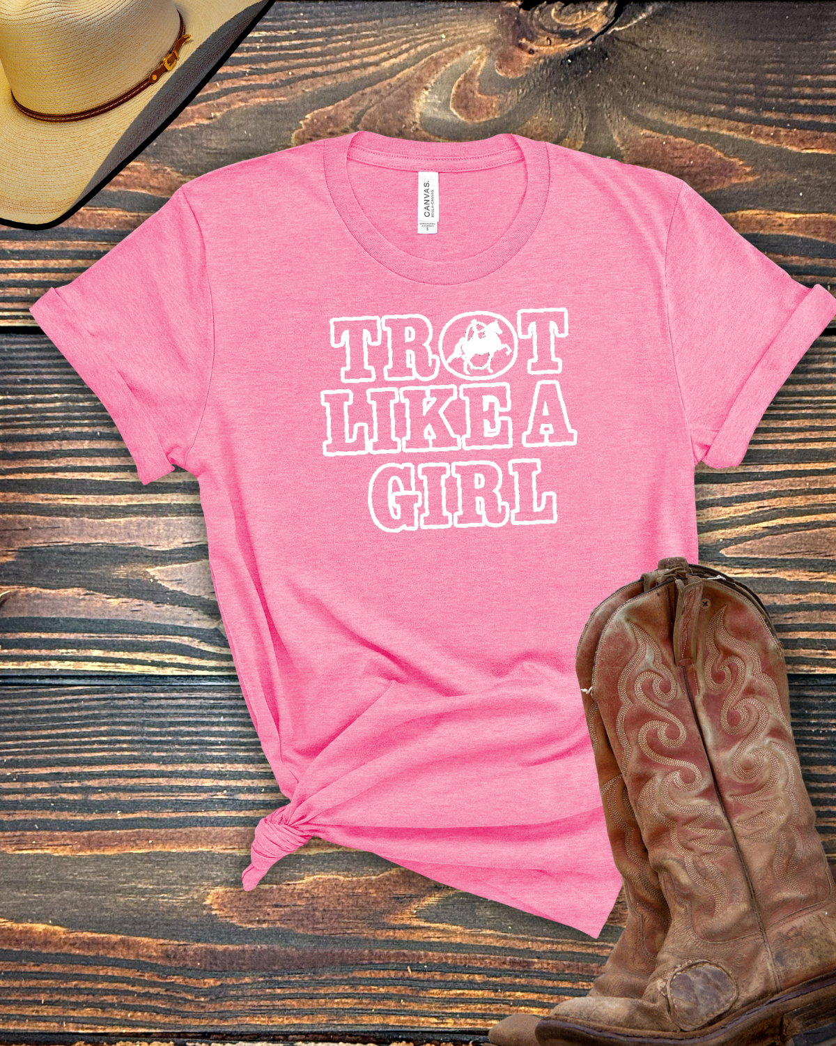Trot Like A Girl - Saddleseat Edition