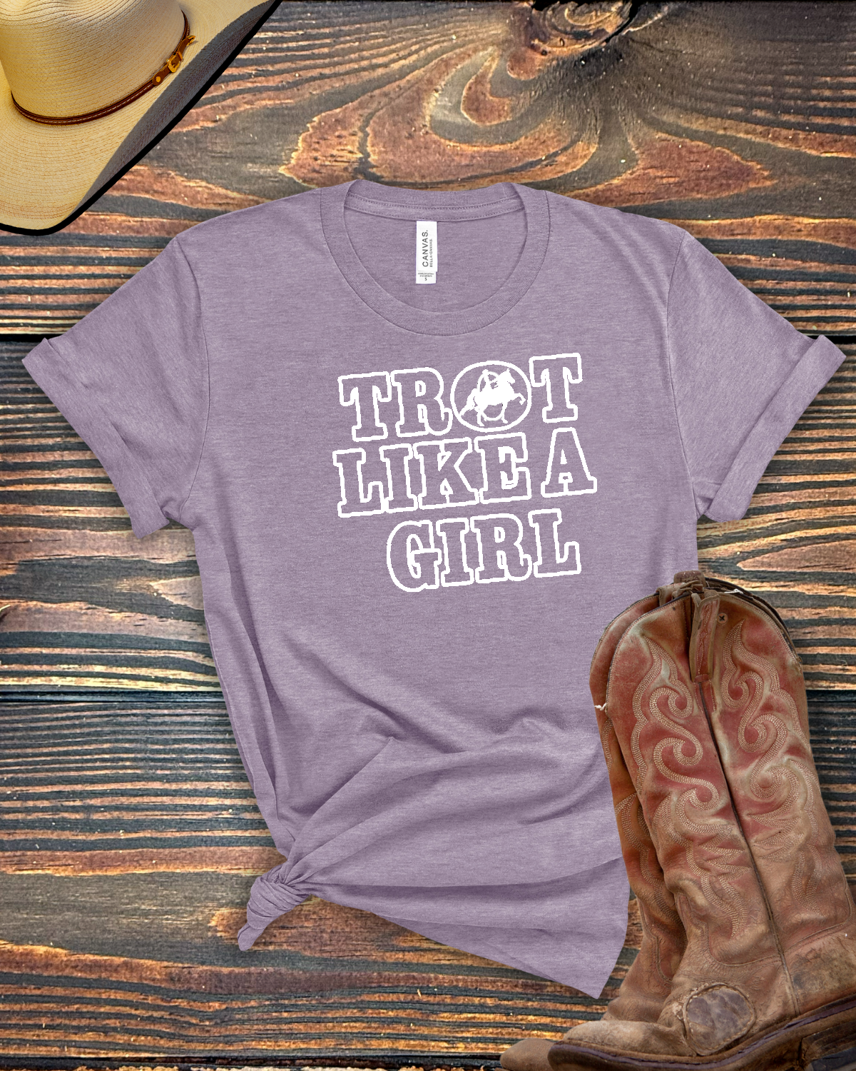 Trot Like A Girl - Saddleseat Edition