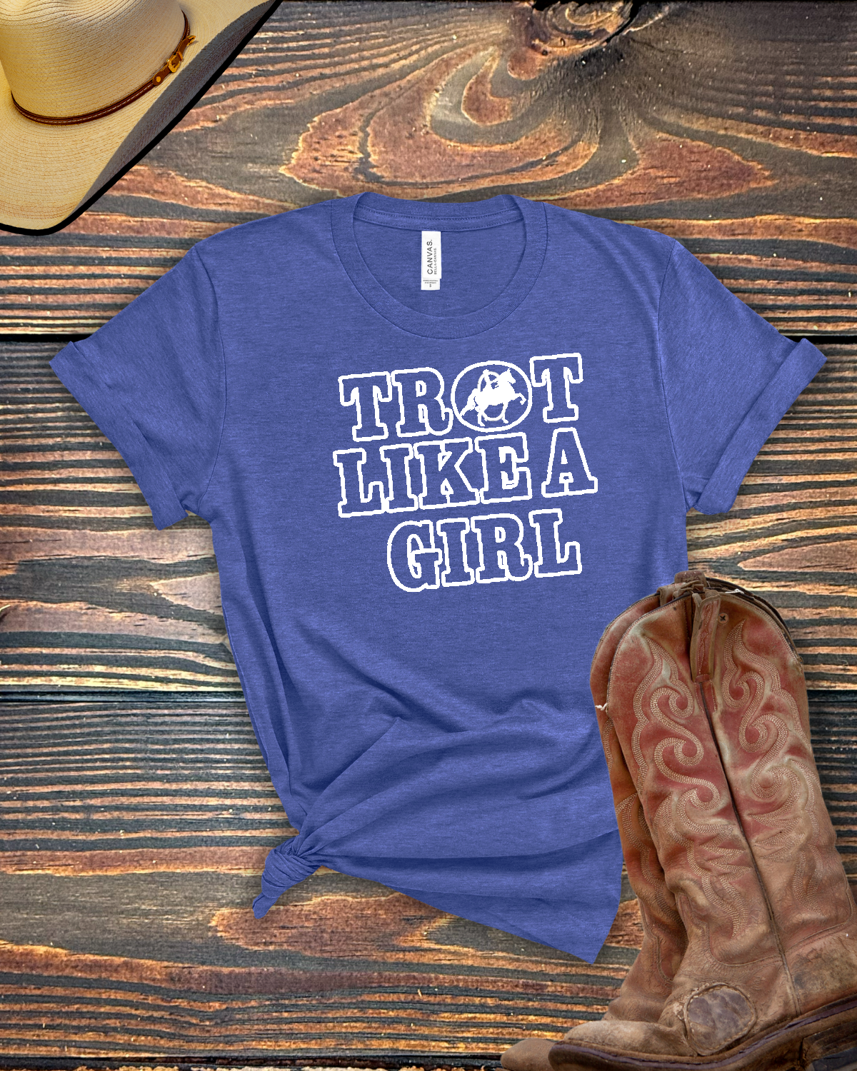 Trot Like A Girl - Saddleseat Edition