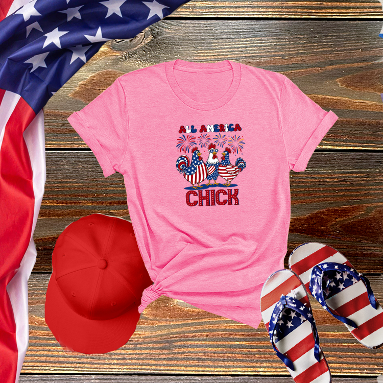 All America Chick Tee