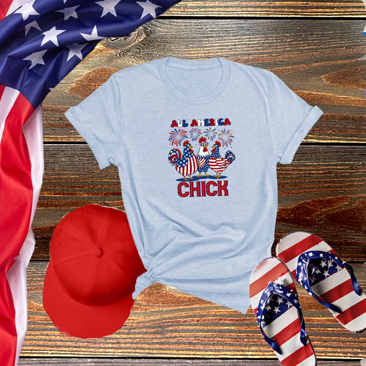 All America Chick Tee