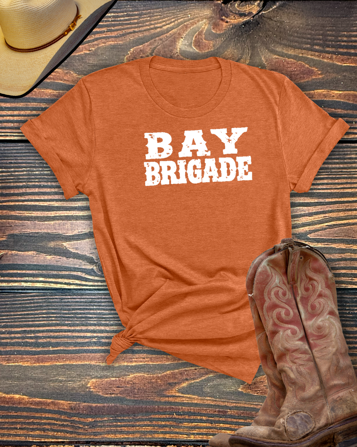 Bay Brigade Tshirt - Equine Devine