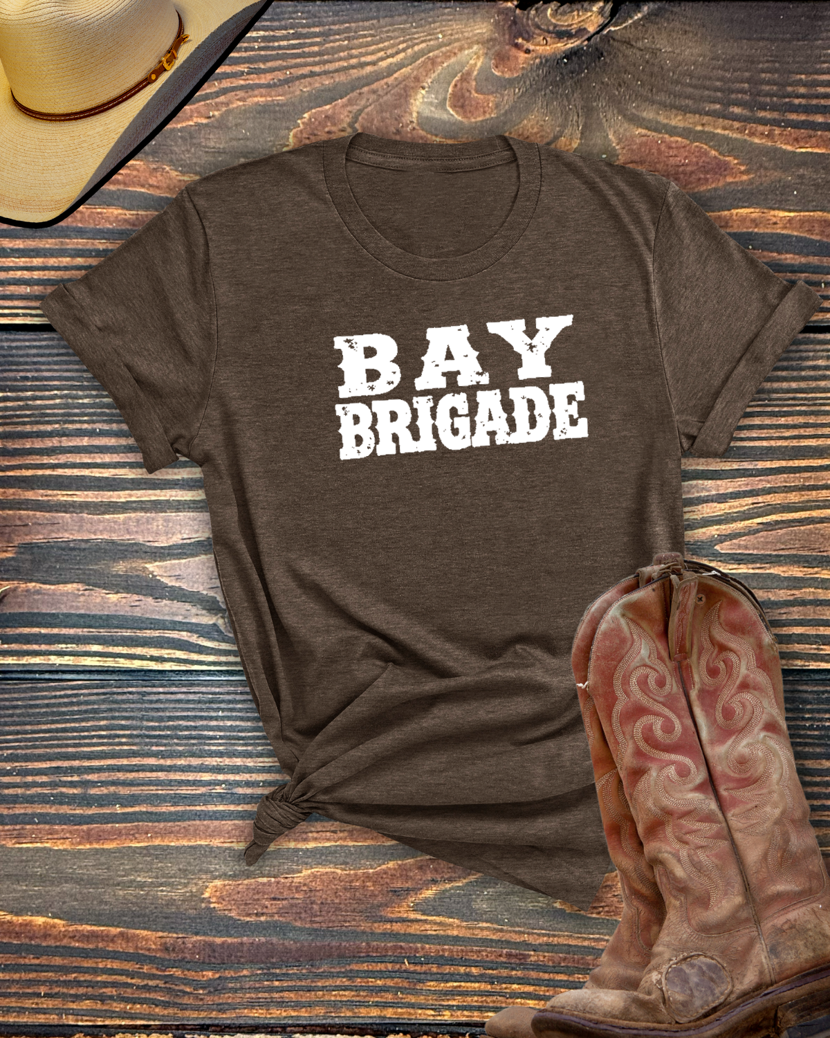 Bay Brigade Tshirt - Equine Devine