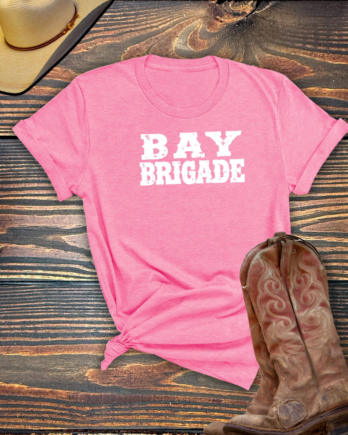 Bay Brigade Tshirt - Equine Devine