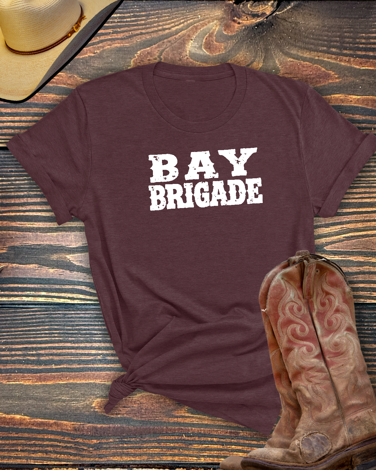 Bay Brigade Tshirt - Equine Devine