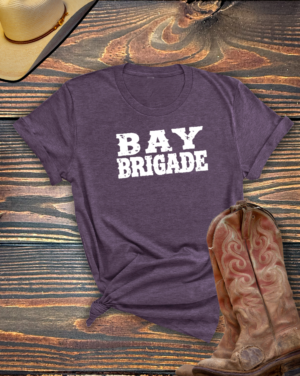 Bay Brigade Tshirt - Equine Devine