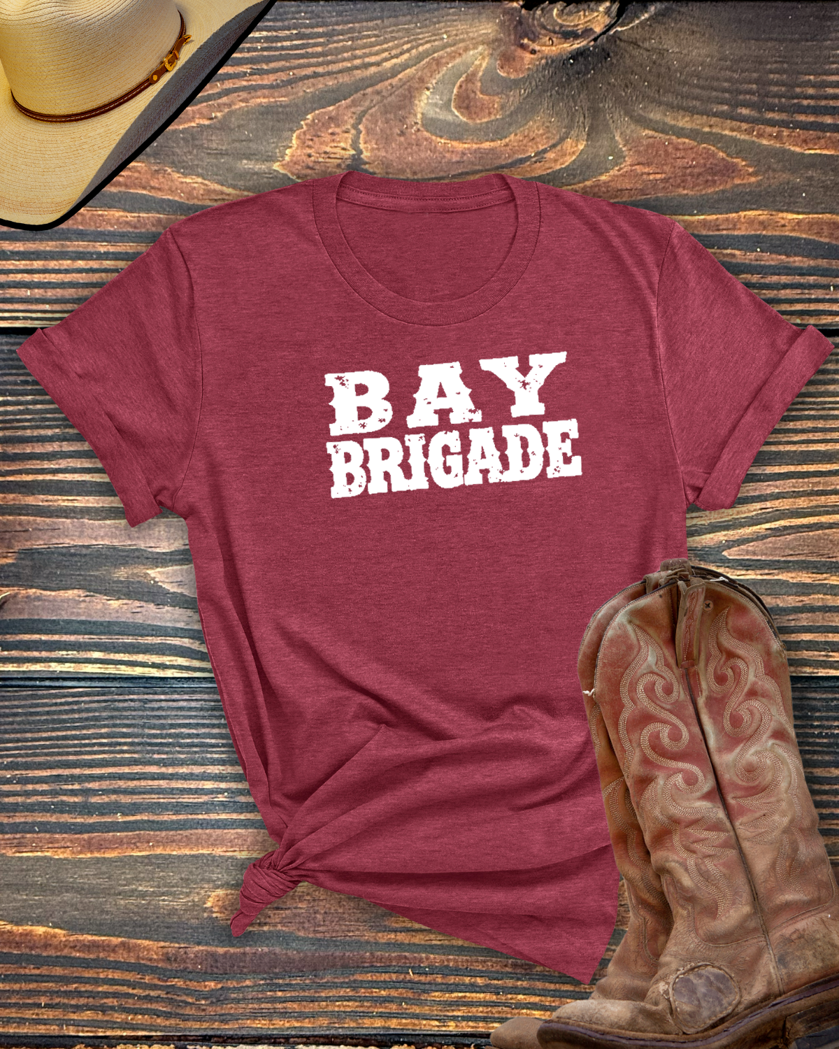 Bay Brigade Tshirt - Equine Devine