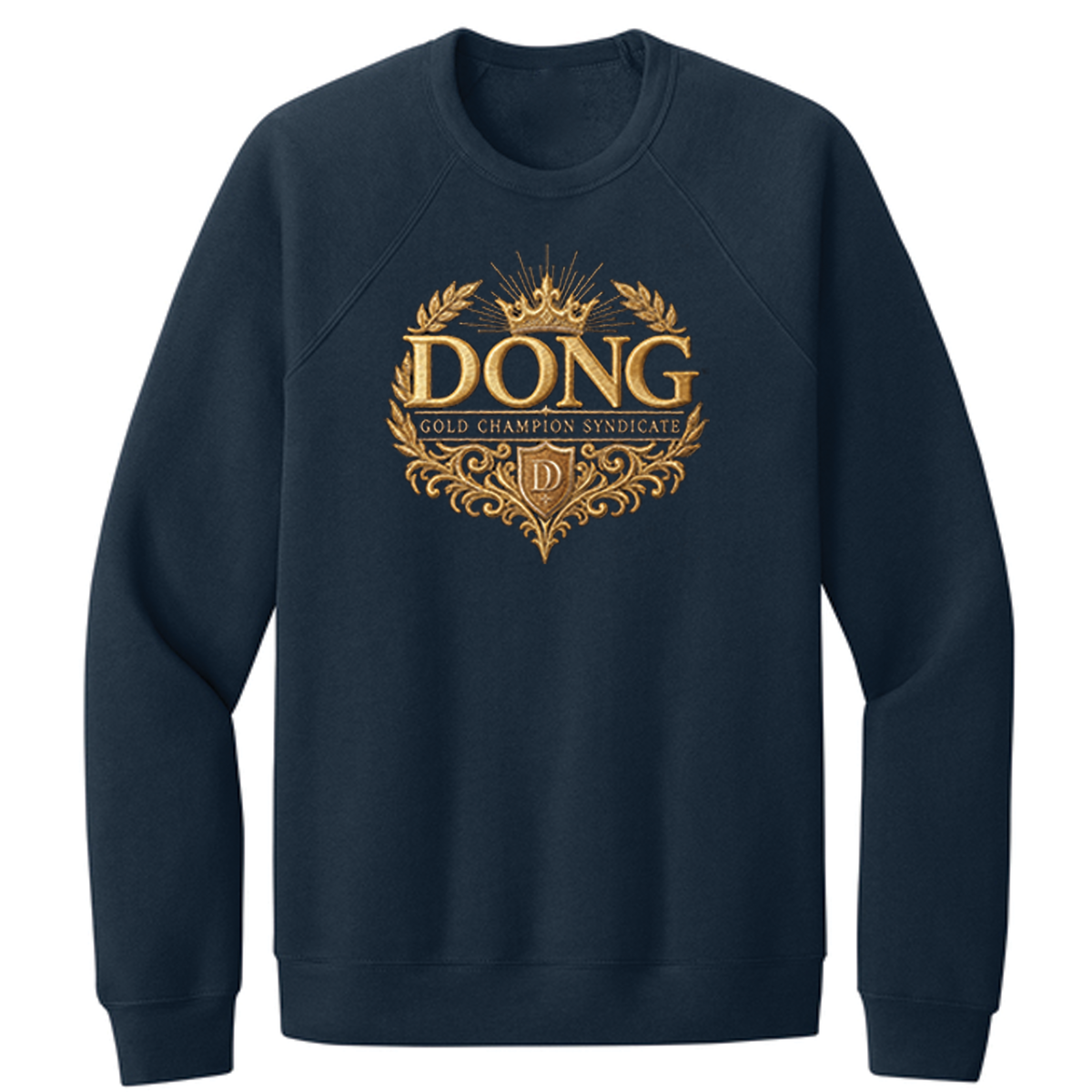 DONG Official Bella Canvas Embroidered Sweatshirt