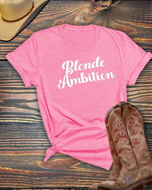 Blonde Ambition Tshirt - Equine Devine