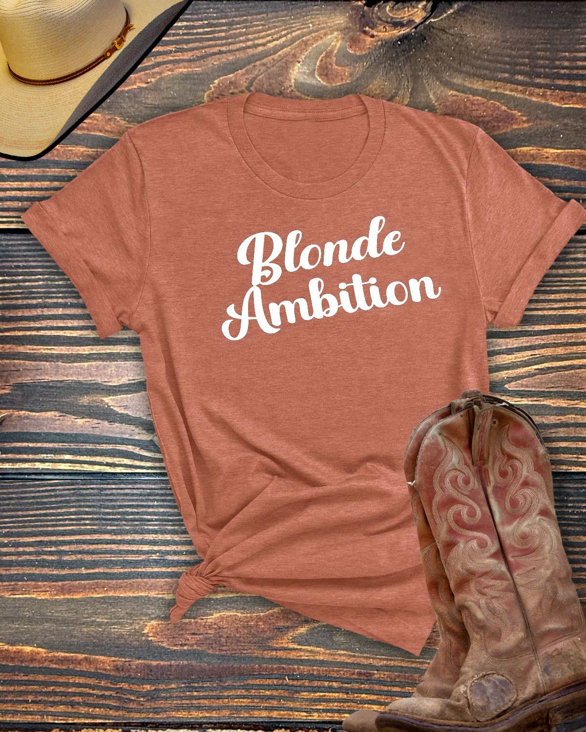 Blonde Ambition Tshirt - Equine Devine