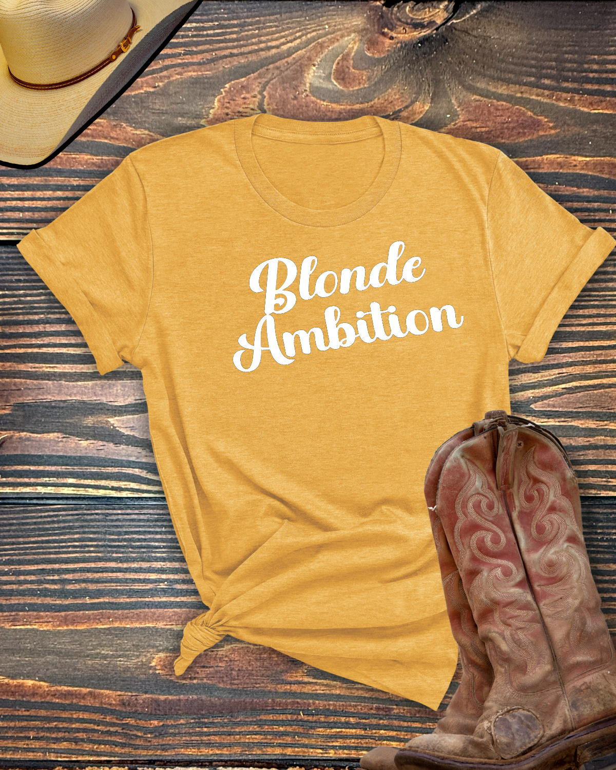 Blonde Ambition Tshirt - Equine Devine