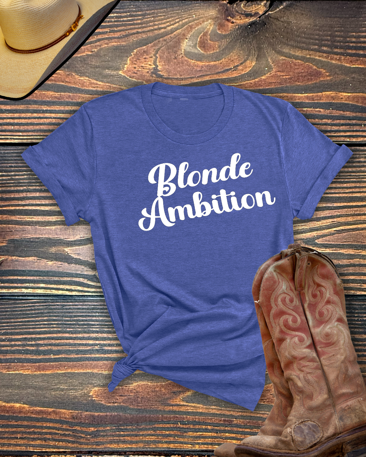 Blonde Ambition Tshirt - Equine Devine
