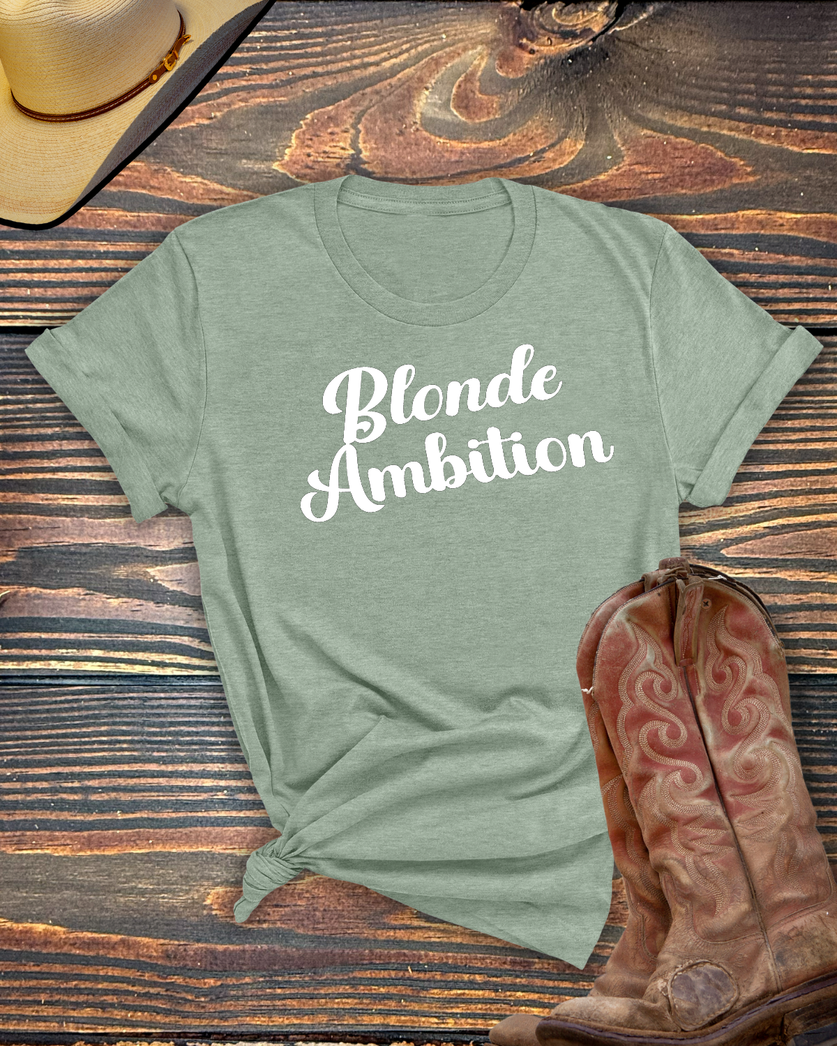 Blonde Ambition Tshirt - Equine Devine