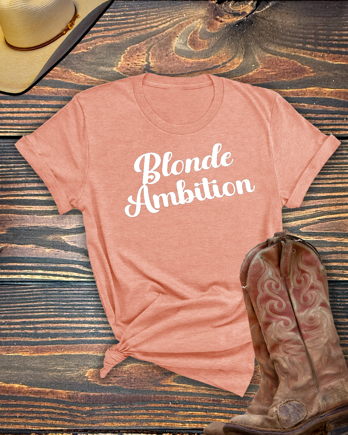 Blonde Ambition Tshirt - Equine Devine
