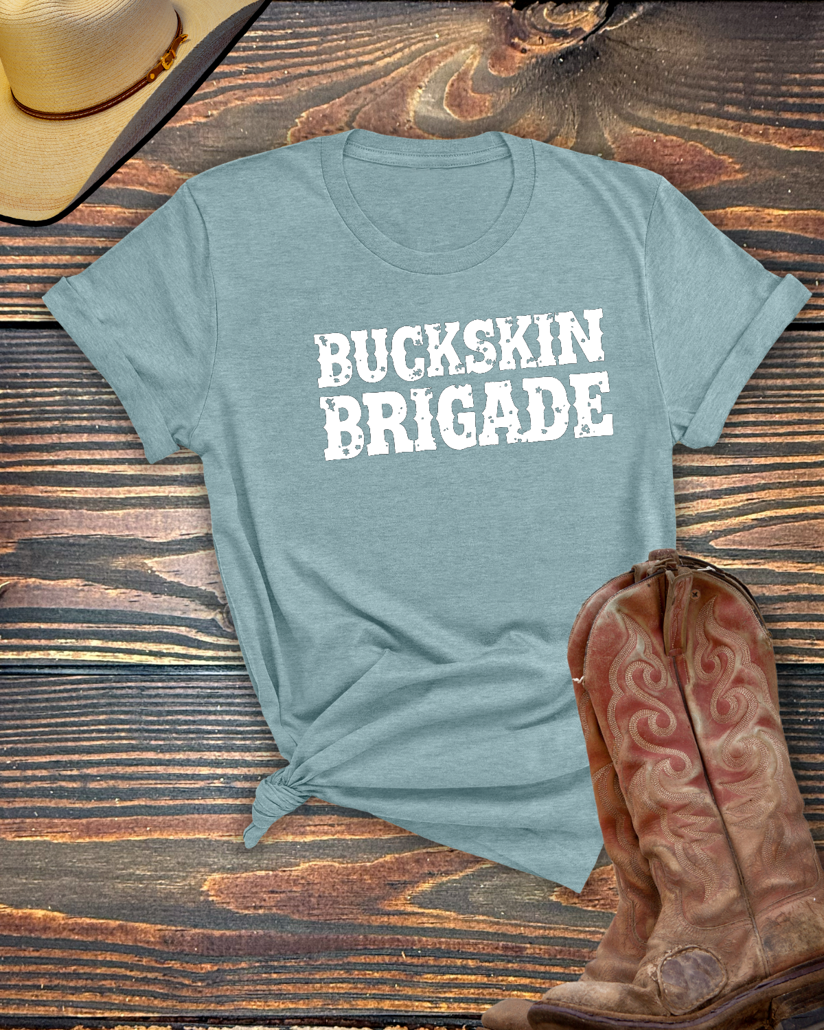 Buckskin Brigade Tshirt - Equine Devine