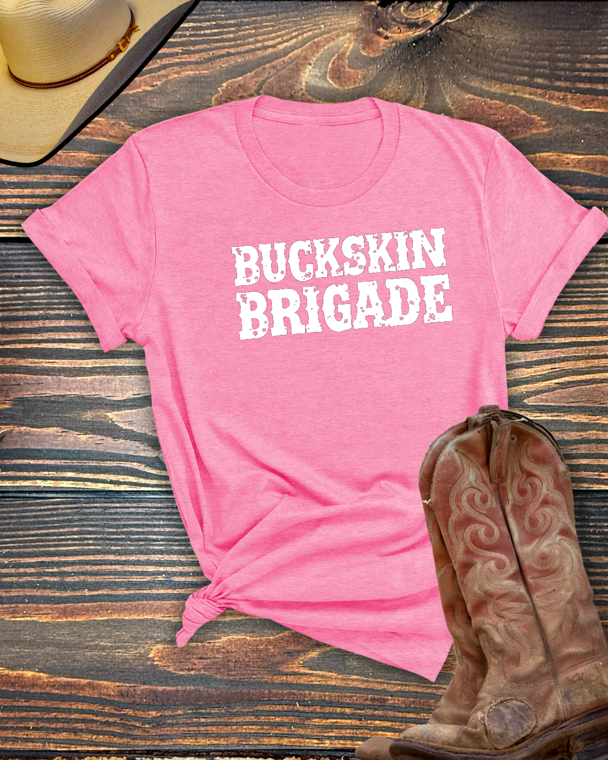Buckskin Brigade Tshirt - Equine Devine