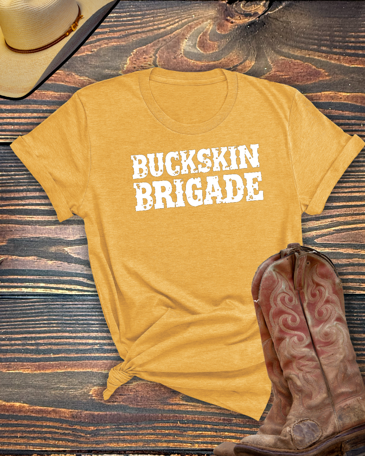 Buckskin Brigade Tshirt - Equine Devine