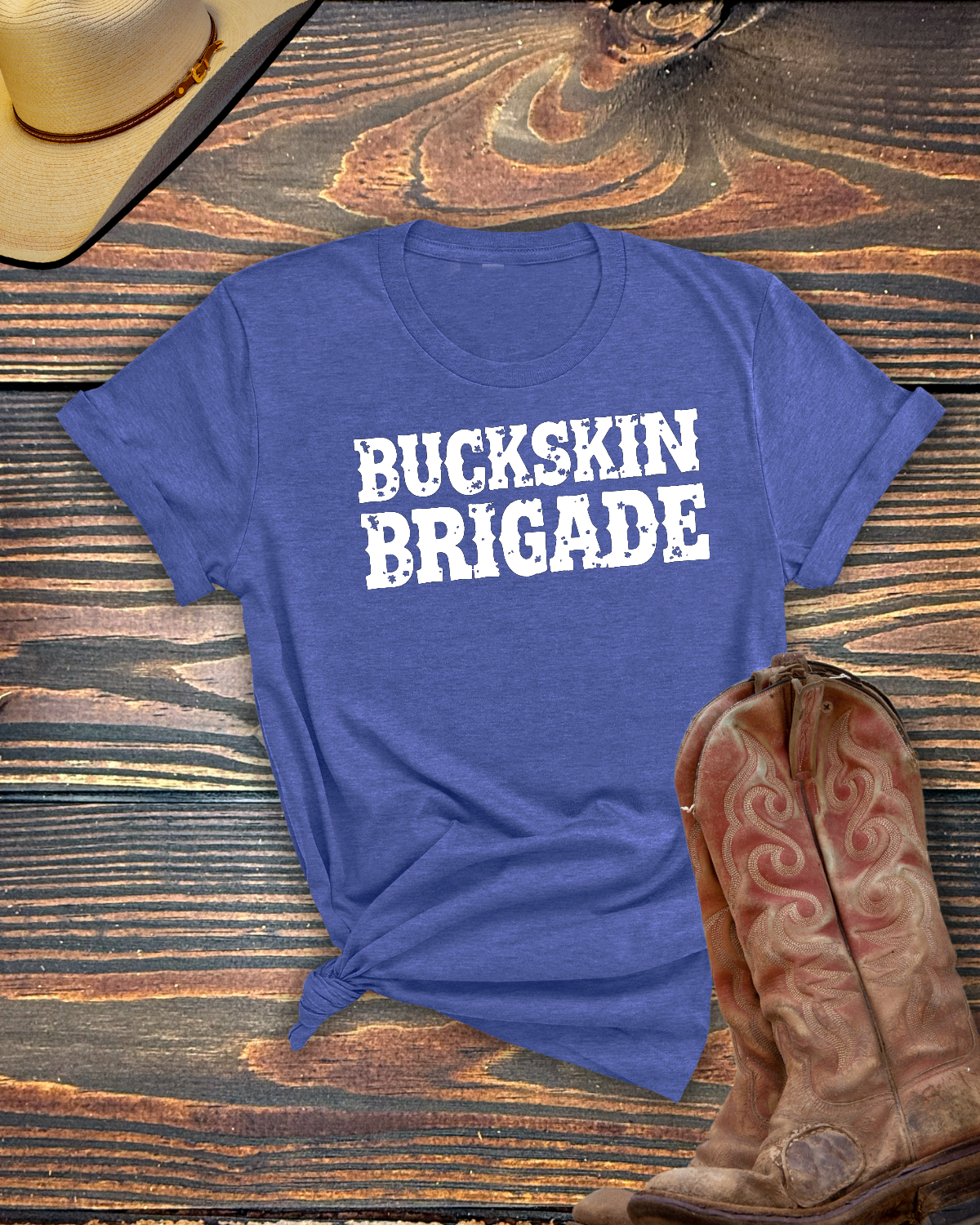 Buckskin Brigade Tshirt - Equine Devine