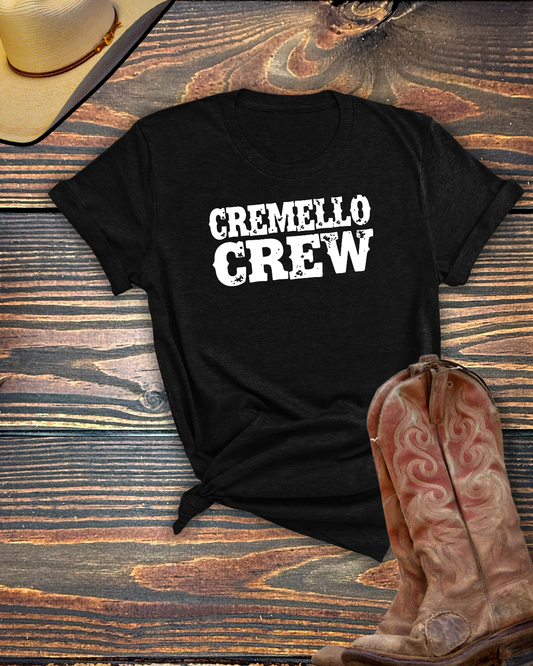 Cremello Crew Tshirt - Equine Devine