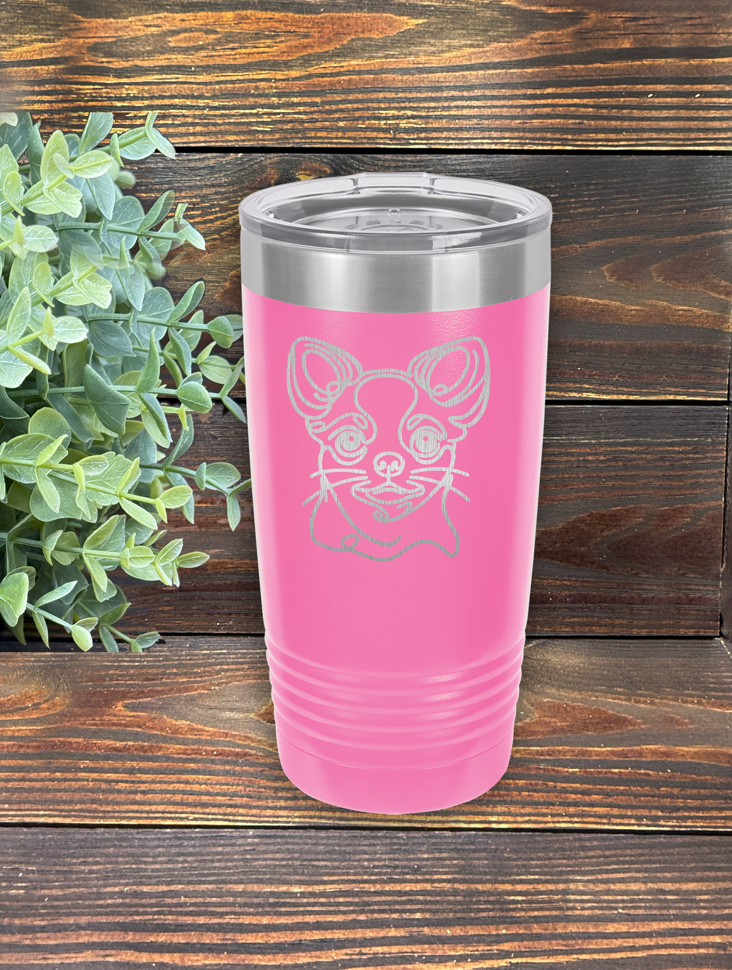 Chihuahua 20 oz. Custom Stainless Steel Polar Camel Travel Mug