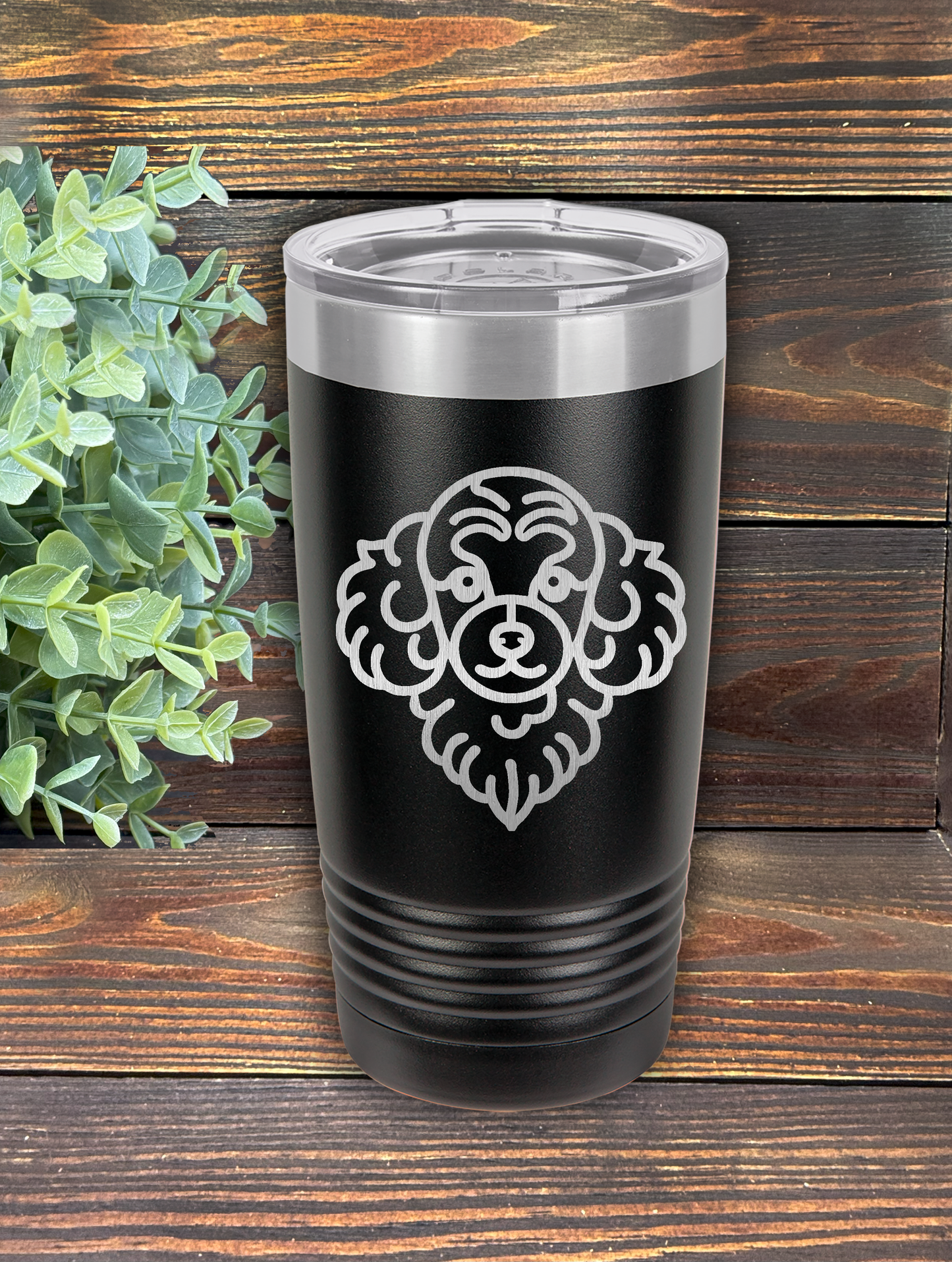 Toy Poodle 20 oz. Custom Stainless Steel Polar Camel Travel Mug