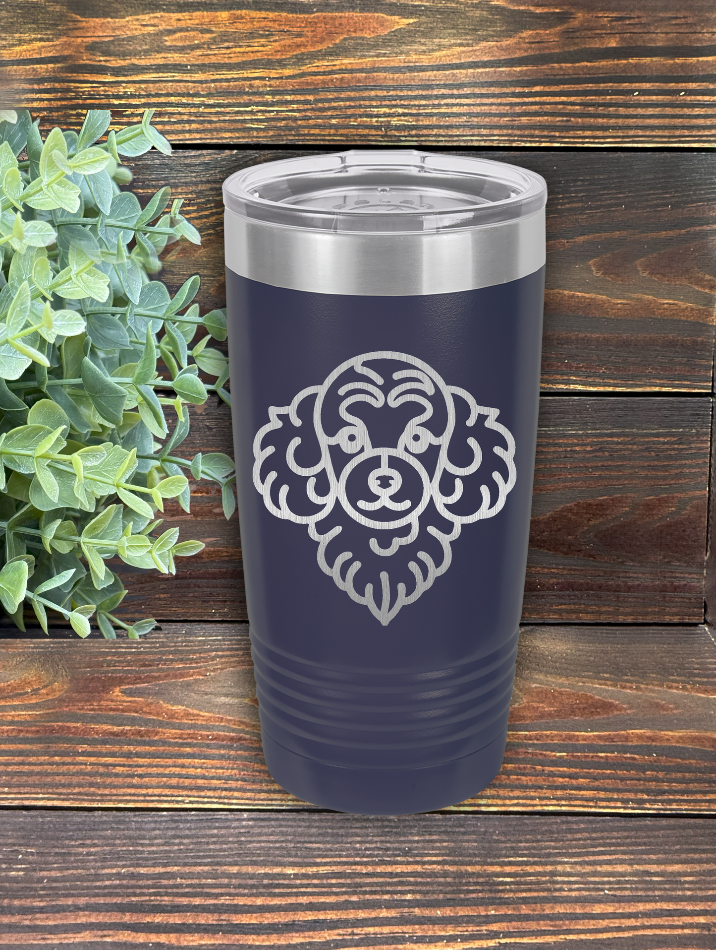 Toy Poodle 20 oz. Custom Stainless Steel Polar Camel Travel Mug