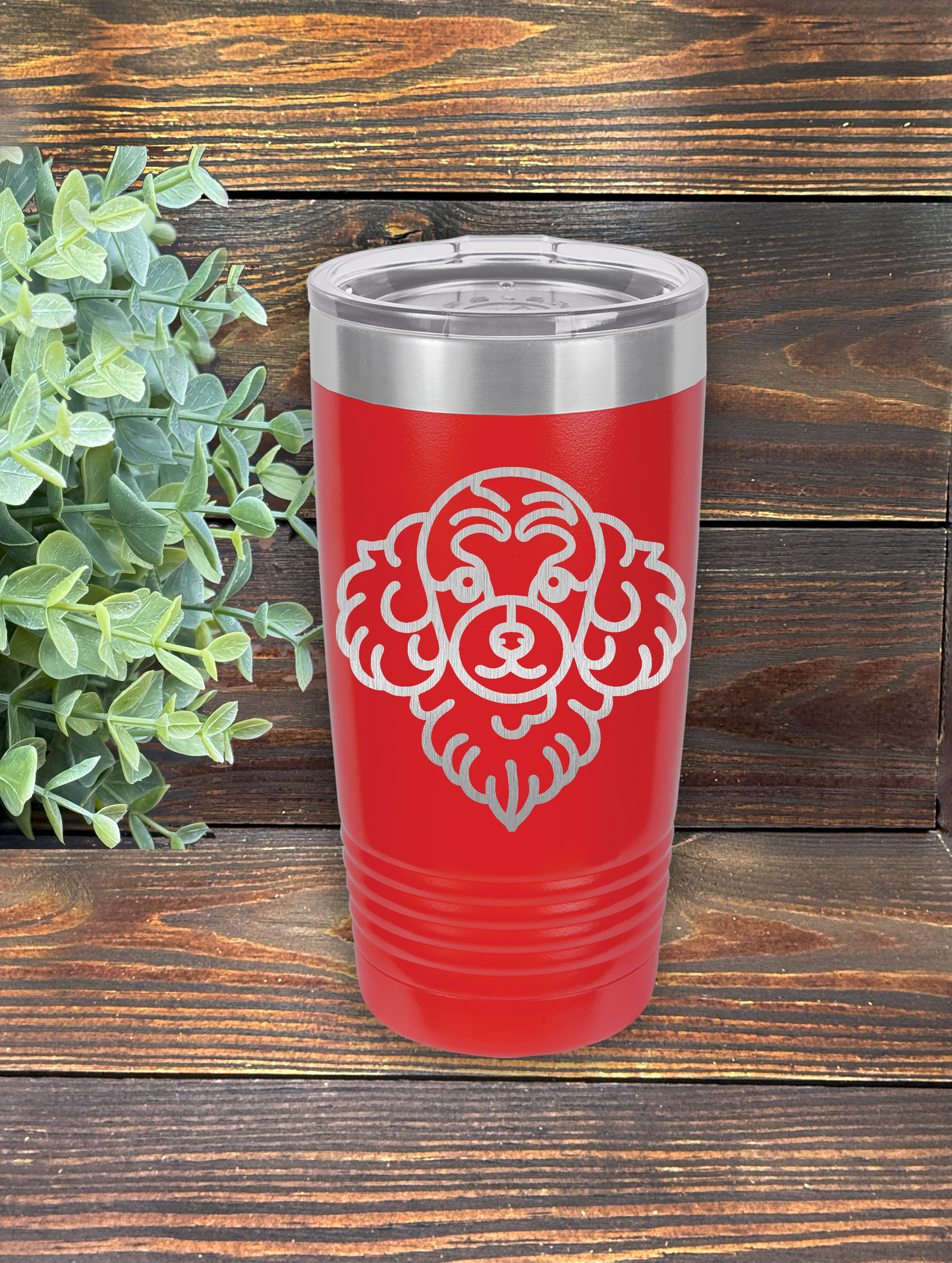 Toy Poodle 20 oz. Custom Stainless Steel Polar Camel Travel Mug