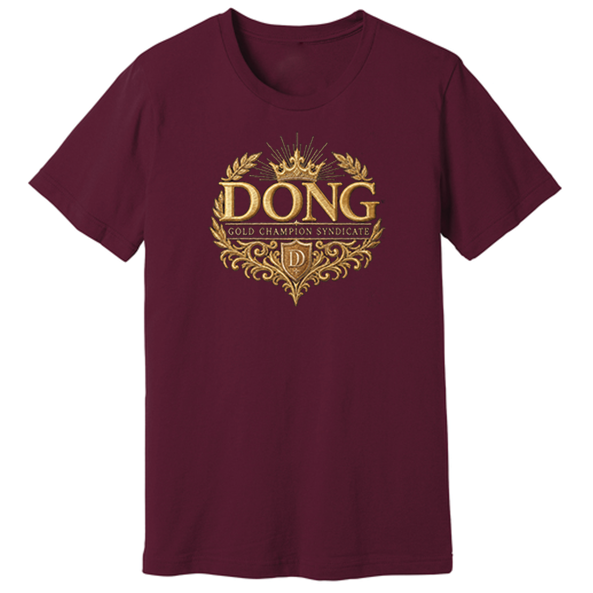 DONG Official Bella Canvas Printed Unisex Heather CVC Short Sleeve Tee