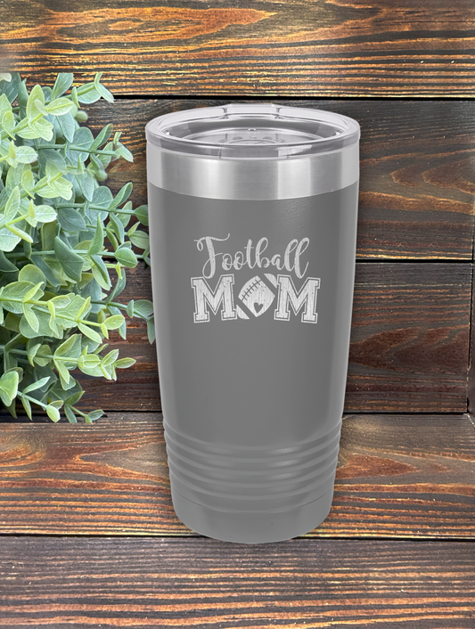 Football Mom Grunge Graphic