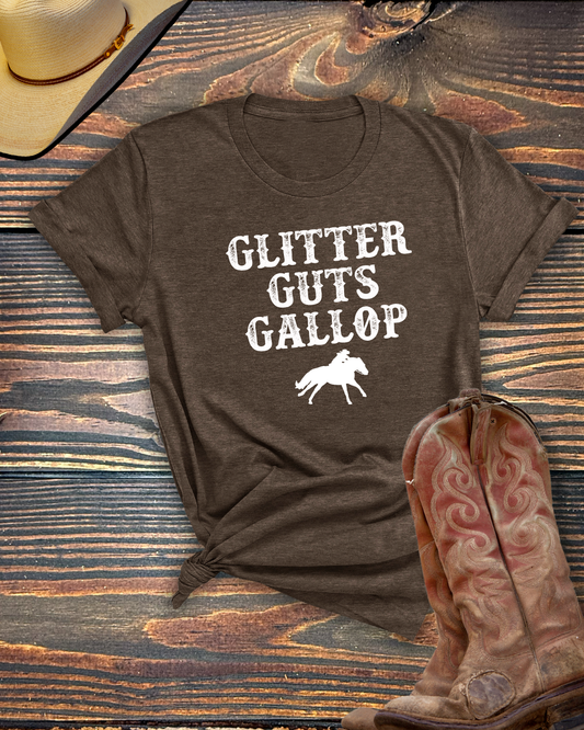 Glitter Guts Gallop Tshirt