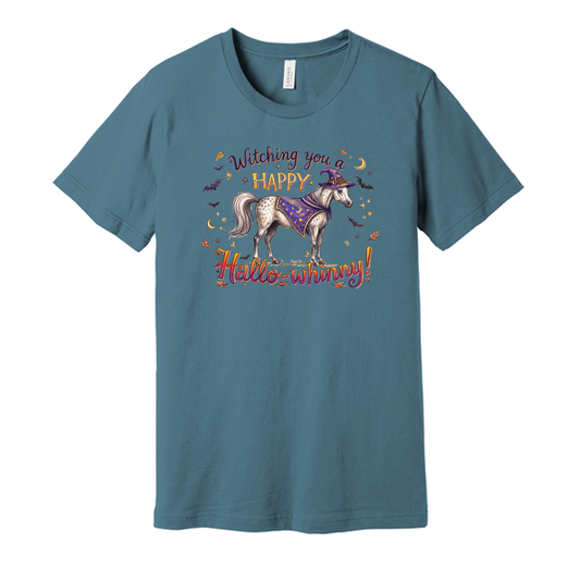 Witching You a Happy Hallo-Whinny Tshirt
