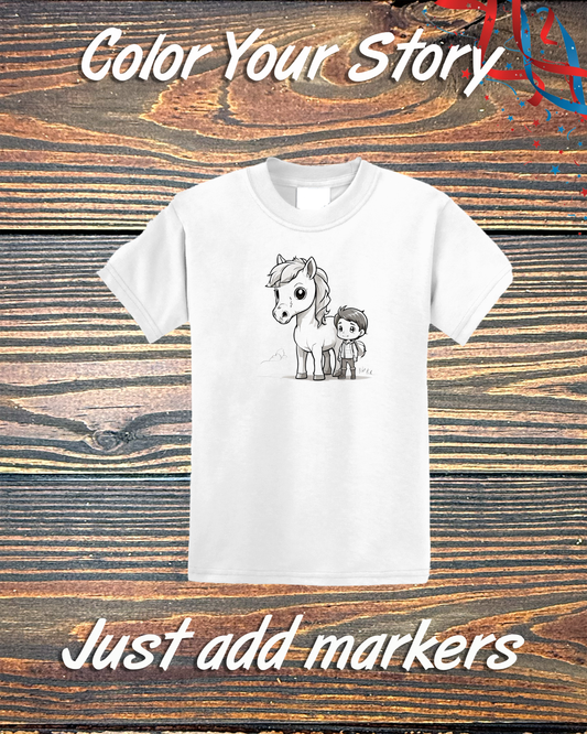 Horses Equine Youth Collection - Color Your Story