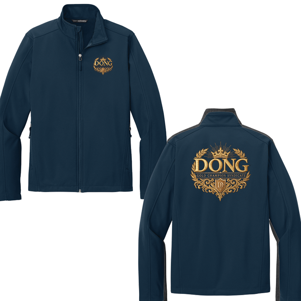 DONG Official Embroidered Men's Sport-Wick® Stretch Full-Zip Jacket