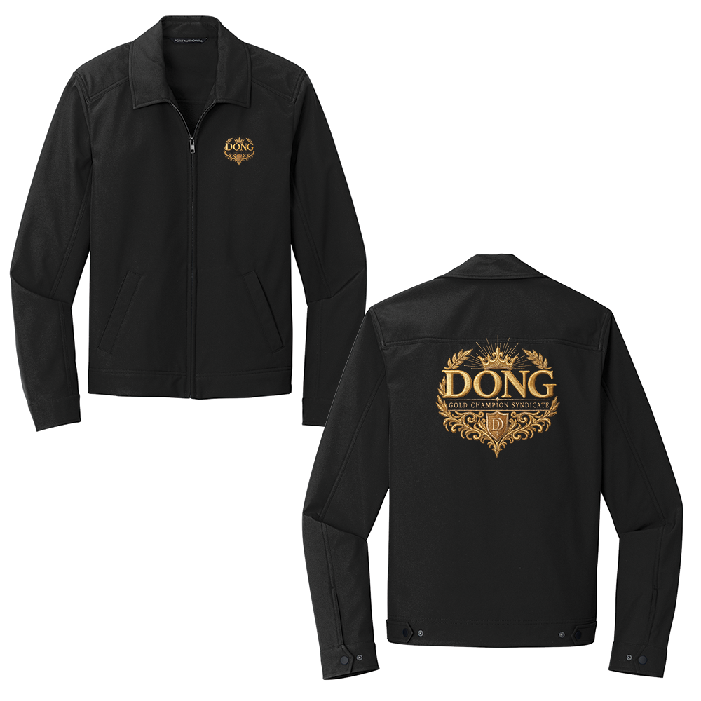 DONG Official Embroidered Mechanic Soft Shell Jacket