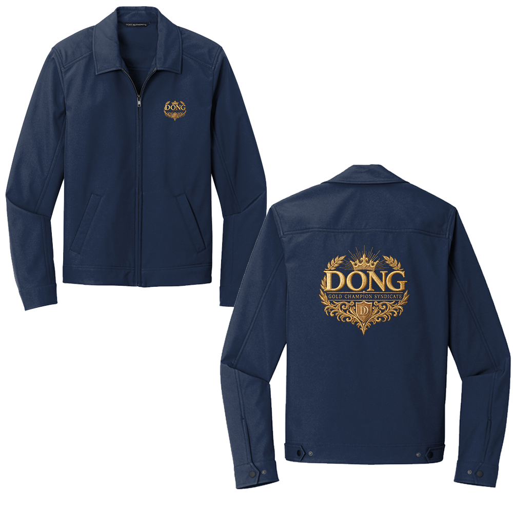 DONG Official Embroidered Mechanic Soft Shell Jacket