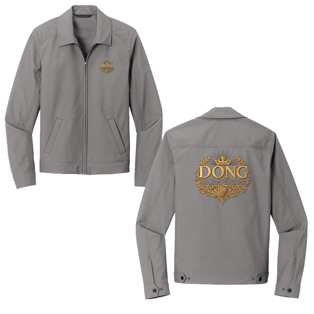 DONG Official Embroidered Mechanic Soft Shell Jacket