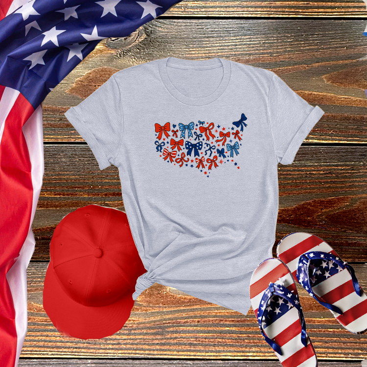 USA Bow Map Tee