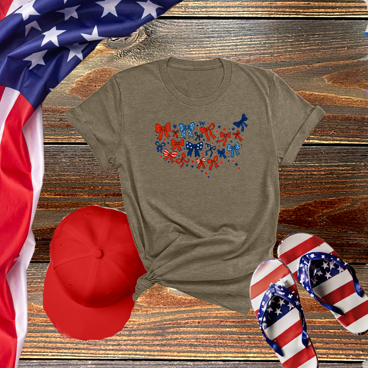 USA Bow Map Tee