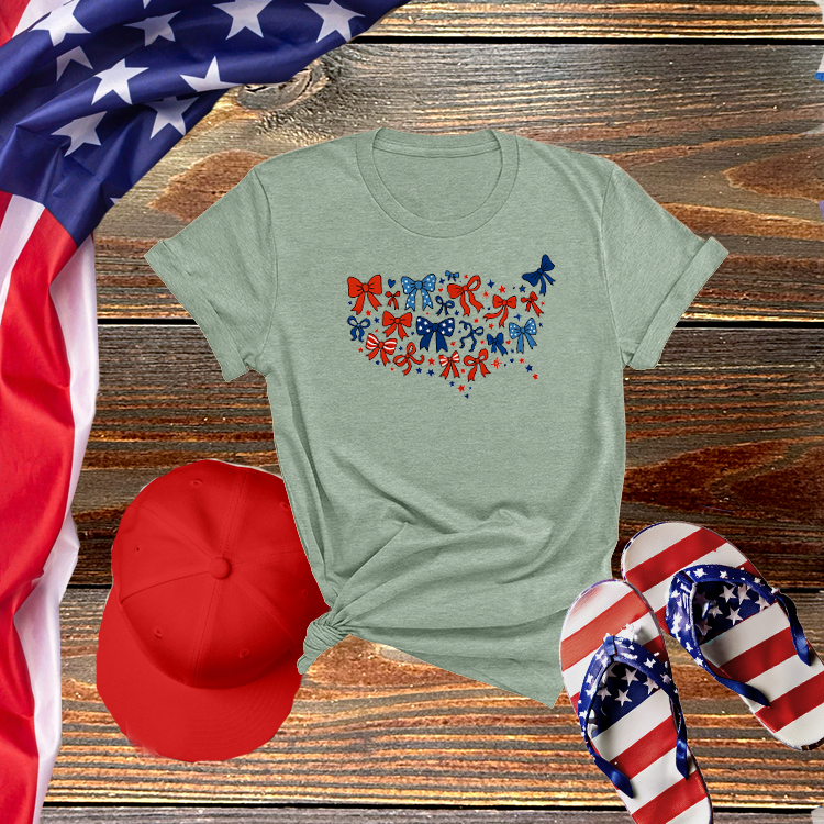 USA Bow Map Tee