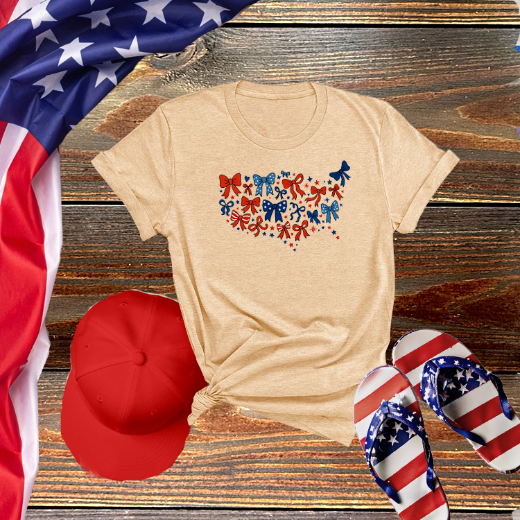 USA Bow Map Tee