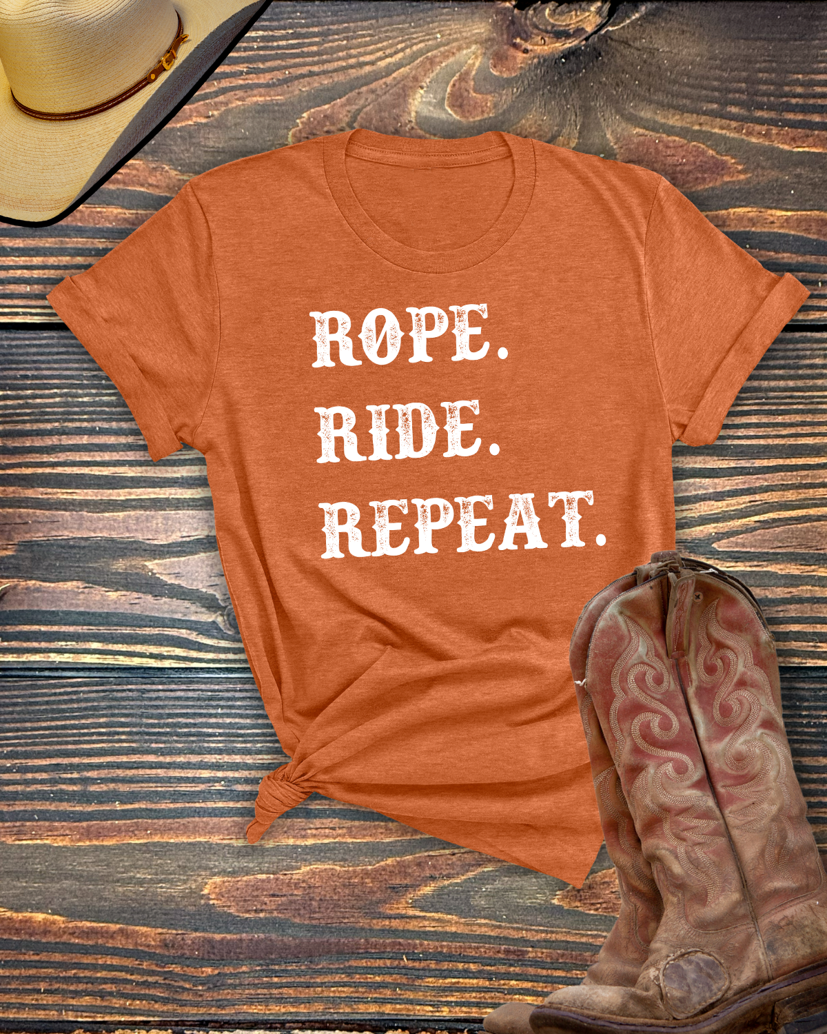 Rope Ride Repeat Tshirt