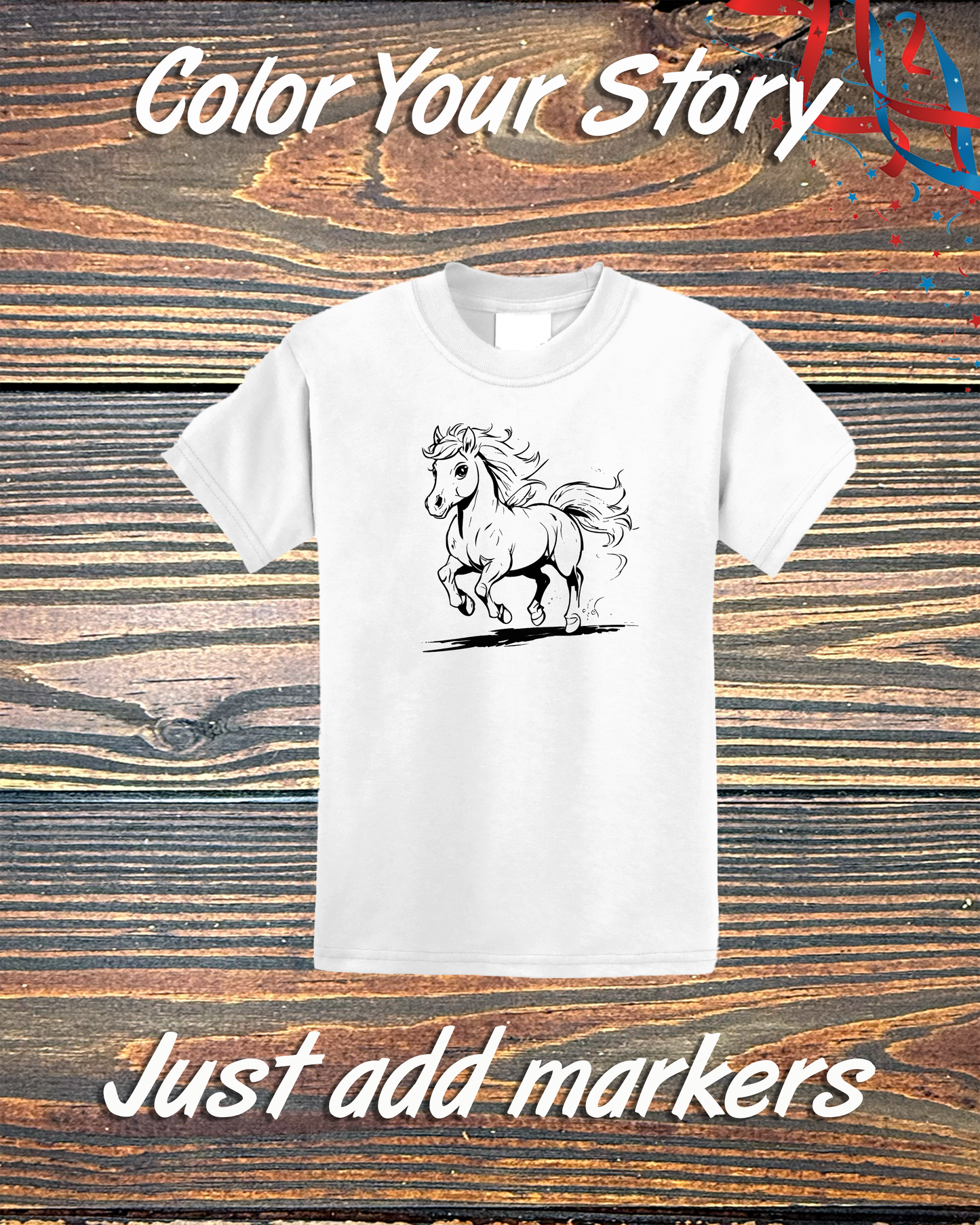 Horses Equine Youth Collection - Color Your Story
