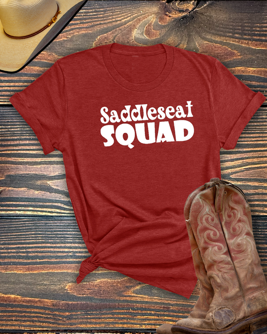 Saddleseat Squad Tshirt - Equine Devine