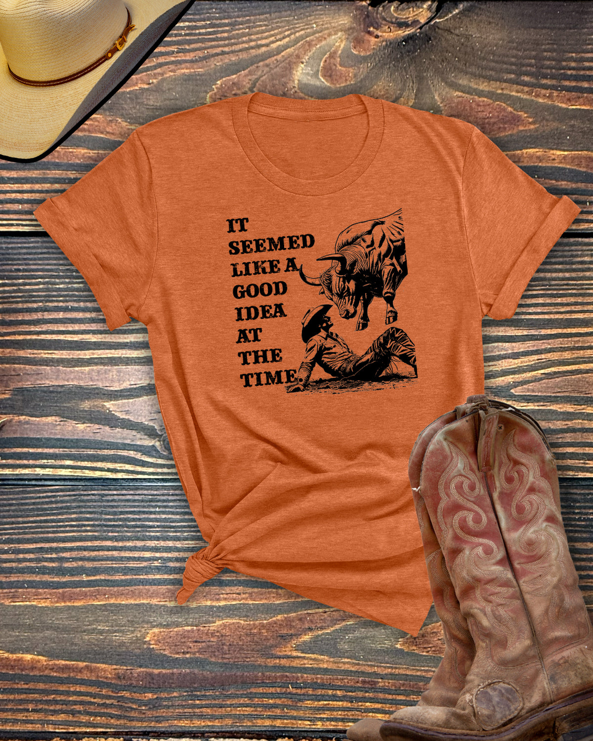 Seemed Like a Good Idea at the Time [Bull] Tshirt