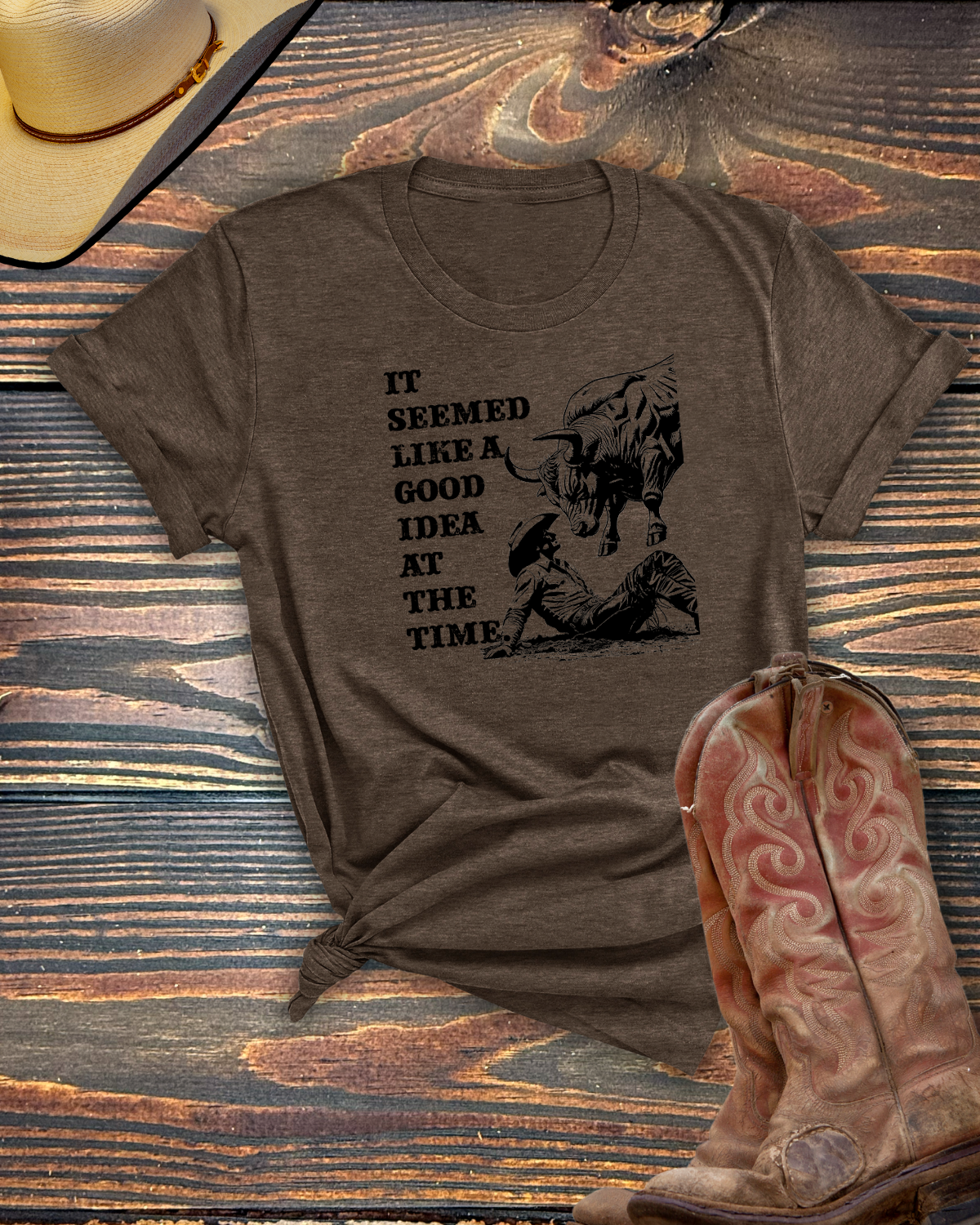 Seemed Like a Good Idea at the Time [Bull] Tshirt