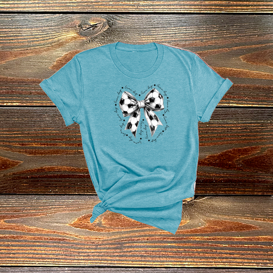 Soccer Ribbon Game Day Tee