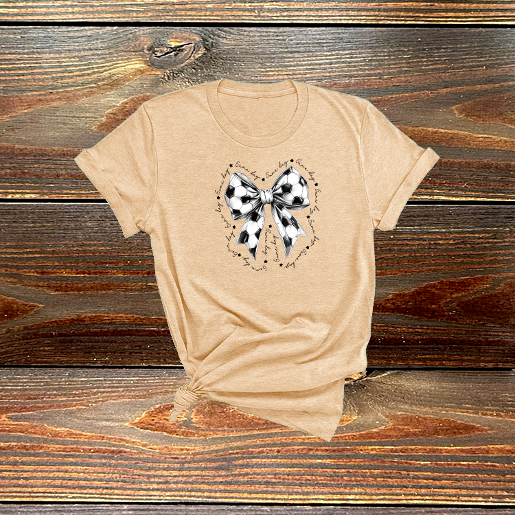 Soccer Ribbon Game Day Tee