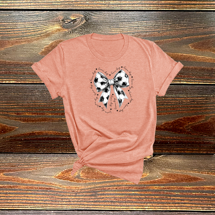 Soccer Ribbon Game Day Tee