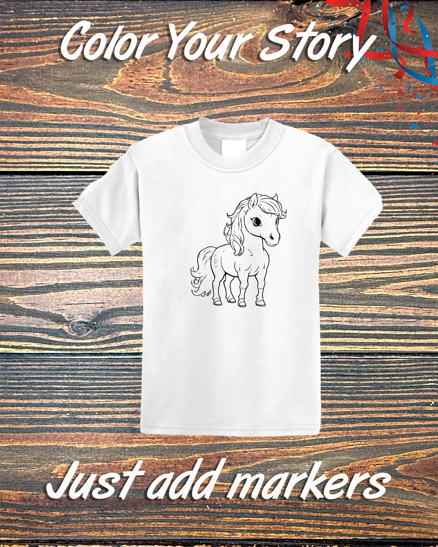 Horses Equine Youth Collection - Color Your Story