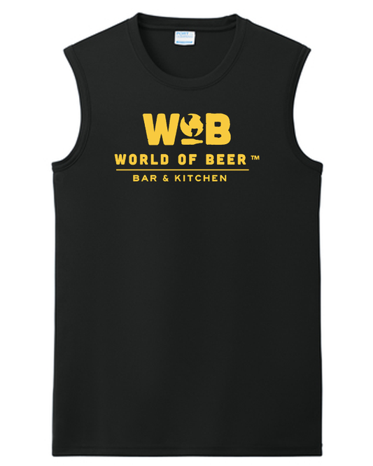 World of Beer Performance Sleeveless Tee